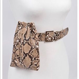 Brown Snake Fanny pack